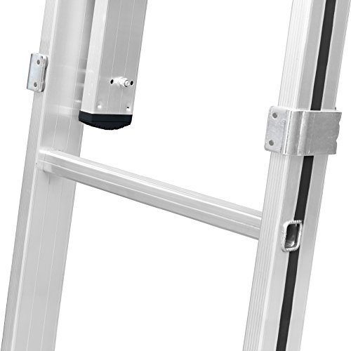 HYMER ALU-PRO Seilzugleiter zweiteilig, 2 x 14 Sprossen, 7005128 - 2