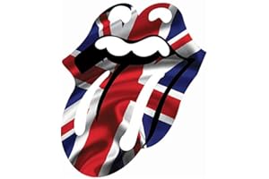 SUPER FABRIQUE Retro odblaskowe naklejki na kask Rolling Stone