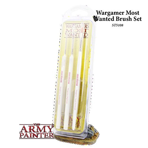Wargamers Most Wanted Brush Set - 3