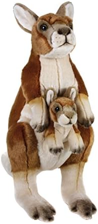 National Geographic 8004332707622 Lelly Kangaroo with Baby (Ngs), Natural