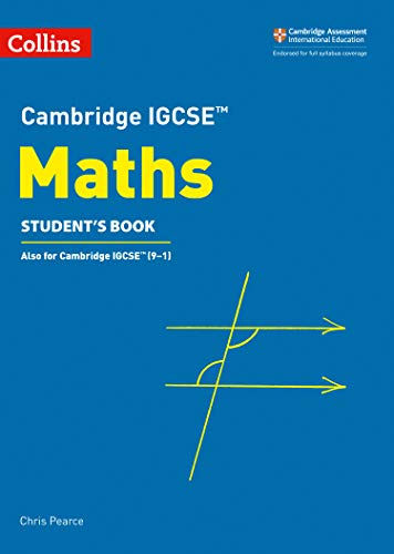 Cambridge IGCSE maths Student’s book Per le Scuole superiori (Collins Cambridge IGCSE™)