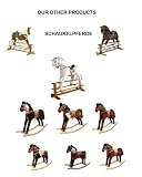 Schaukelmotorrad Schaukelpferd Holzspielzeug SPEED NEU - 