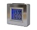 Produktbild Funkwecker ALU Look Tischuhr Funkuhr Reisewecker Wecker Automatikuhr LCD Display
