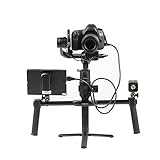 ➤ Hat 1/4 Schrauben am Griff, bietet mehrere Zubehörhalterungen und bietet vollständige Unterstützung für Zusatzgeräte wie das Anschließen eines Monitors, einer Bluetooth-Fernbedienung oder eines anderen Zubehörs an Ihre Kameras