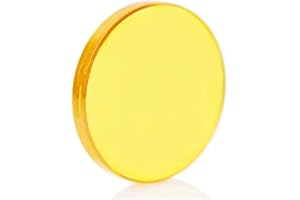 SENTECH Lentille Focale CO2 Diam 18mm Longueur Focale 2.5"(2.5" / 63.5mm) Le miroir de focalisation pour la machine de marquage, Graveurau Laser et Laser Coupe