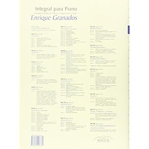 Integral para piano Enrique Granados: Goyescas 2: 4