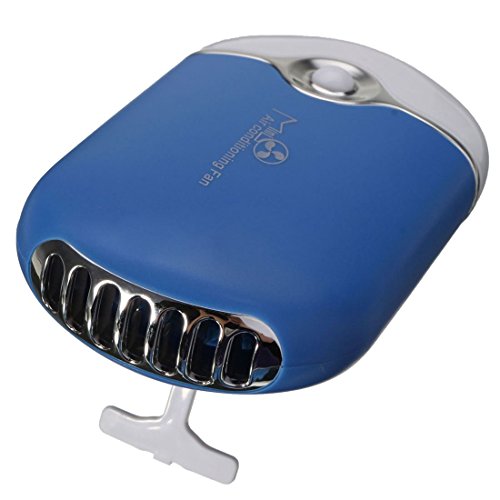Preisvergleich Produktbild TOOGOO(R) Klimageraet Kuehler Klimaanlage USB wiederaufladbare, Blau