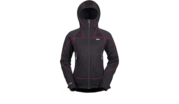rab shadow moletom com capuz women's