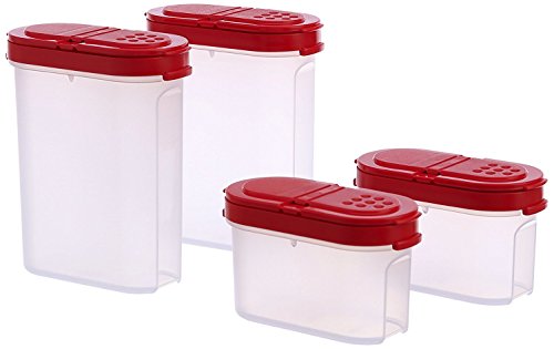 Tupperware Modular Spice Shakers Set, 4-er Set (128)
