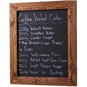 Srvnpioy 2er-Set Kreidetafeln A3 - Schwarze Schreibtafeln Für Restaurant, Café Oder Deko