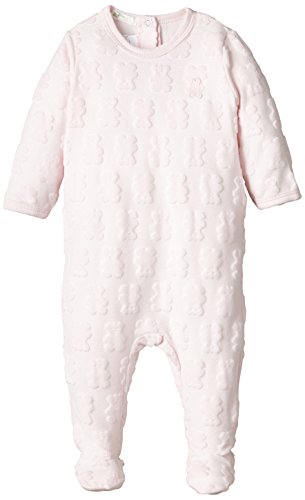 United Colors of Benetton Baby-Girls All in One Romper, Pink, 6 to 9 months (Manufacturer Size: 68 cms)