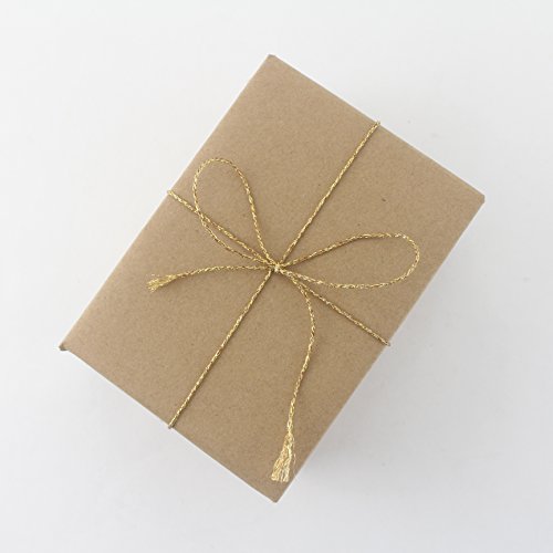 ipalmay 100 m Bäckergarn Metallic Spule 3-lagig für DIY Handwerk Arts oder Geschenkverpackungen - 4