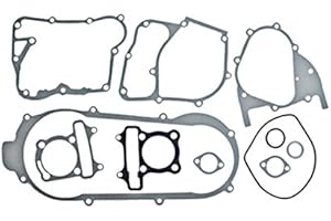 MORTCH MOTORS Motordichtsatz komplett GY6 125ccm 41cm für Adly/Herchee AGM Aiyumo Baotian Benzhou Buffalo/Quelle CCF China Scooter Ering Flex Tech Giantco Goes Jiajue Jinlun Jmstar Jonway Kreidler Lifan Longbo Rex