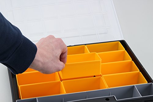 Allit Sortimentskasten EuroPlus Flex 37-13 schwarz, PP, mit 13 losen Einsätzen - 2