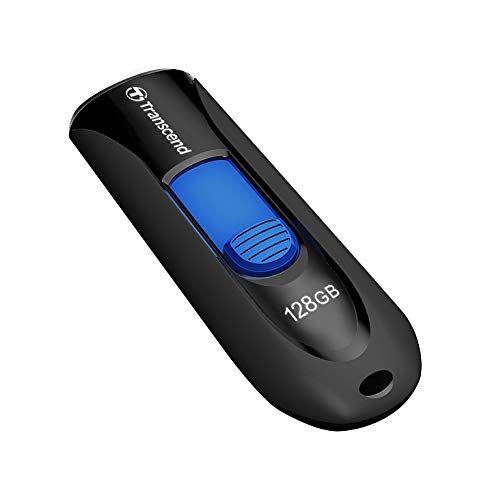 Transcend JetFlash 790K - TS128GJF790K, Memoria USB 3.1 de 128 GB, color negro