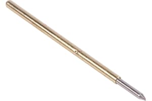 Ouitble Pogo Pin 100 stk, P50-B1 0,68 mm Prüfstift Federprüfspitze runder Pogo-Stift Metallnadelwerkzeuge Rund Pogo Pin Metall Nadel Werkzeuge für Testwerkzeuge stücke Federtestsonde Pin Test Tools