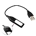 GadgetsAccessories Black Replacement USB Charging Charger Cable Cord for Fitbit Flex Band Wireless Activity Bracelet Charge 0.59 feet RS.899.00