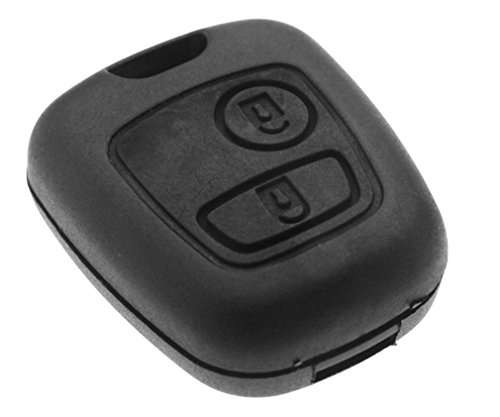 Replacement Of 2 Button Remote Key Fob Case Shell For Peugeot & Citroen C3 C4 C5