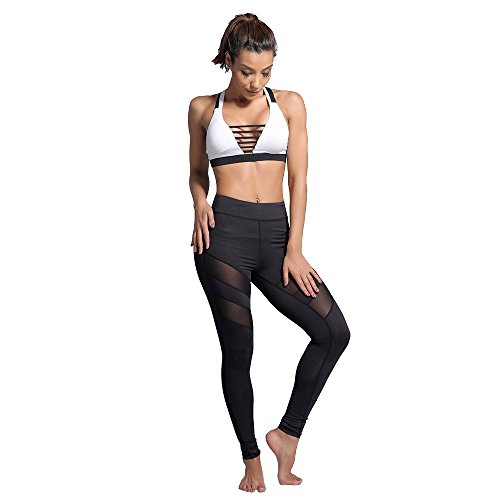 puma leggings schwarz mit netzeinsatz