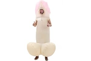 leiruo Costume gonflable adulte costume gonflable une pièce costume gonflable drôle pour le cadeau d'anniversaire de Mardi Gras Party Mardi Gras