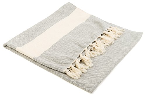 Turkish Emporium de baño turco muy gruesa, 100 x 180