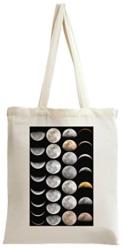 Preisvergleich Produktbild Moon Phases Slogan Tote Bag