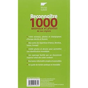 Reconnaître 1000 animaux et plantes de nos régions Livre en Ligne - Telecharger Ebook