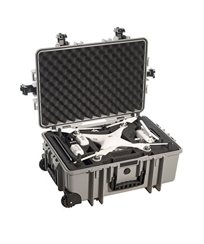 B&W outdoor.cases type 6700 with DJI Phantom 3 Standard / 3 Advanced / 3 Professional Inlay - The Original
