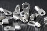 Apto para uso profesional. Terminal de cable de anillo brillante, 2,5 - 95 mm2, varias cantidades, 16-25mm² M8, 100, 1