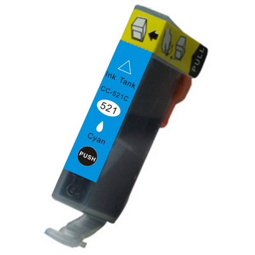 N.T.T.® 10x Tintenpatronen (2 SETS) XL mit Chip kompatibel zu PGI-520bk / CLI-521bk / CLI-521c / CLI-521m / CLI-521y - 4