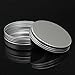 Cosmetics Container - TOOGOO(R)5 x Empty Cosmetics Pot Lip Balm Tin Jar Container screw 100ml
