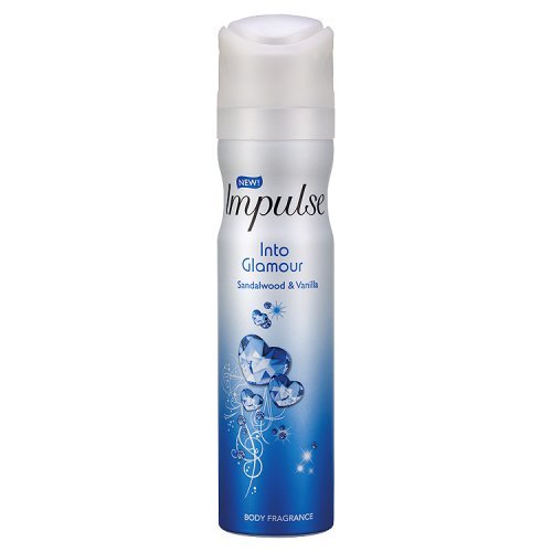 Impulse Into Glamour Sandalwood and Vanilla Body Fragrance, 75ml