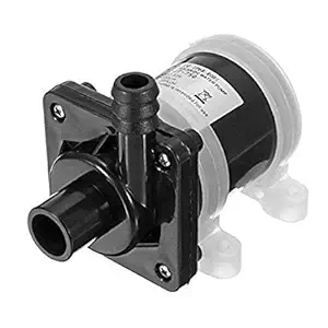 QBM 12v DC Solar Water Pump for Solar DC Cooler, Black (Pack of 1)