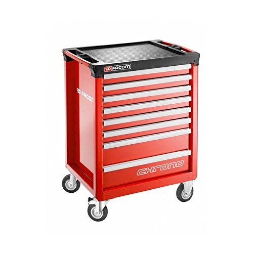 FACOM 8M3A Chrono M3 Servante 8 Tiroirs, Rouge