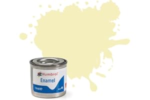 Humbrol - 41 Ivoire Brillant, Peinture Enamel Pot 14 ML