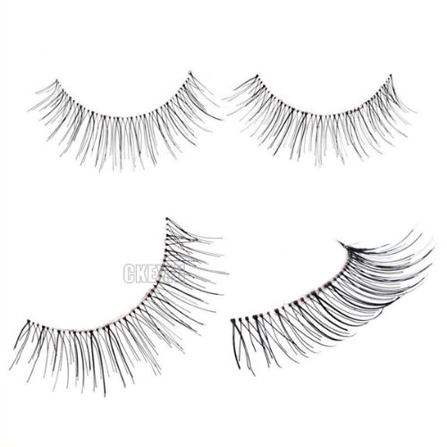 Ckeyin Handgemachte, bequeme und schöne 10 Paar lange falsche Wimpern - 4