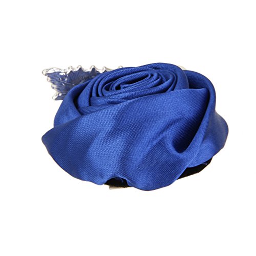 Rosenknospen Anstecker Hochzeit Gästeanstecker Hochzeitsanstecker Anstecknadel – Königblau - 4