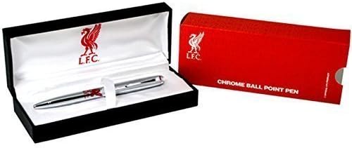 Official Liverpool Football Club Executive Chrome Ballpoint Pen Souvenir Gift Box Set