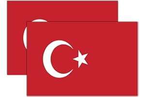 ROSEANNE Automagnet Türkei Fahne für Auto, LKW, SUV, Van, 13 x 20 cm, Türkiye Flagge Bayrak Magnet