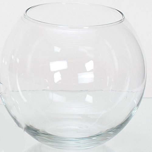 12 x Glas in Kugelform H 8 cm – Vase – Windlicht – Dekoglas – Rundvase Kugelvase - 2