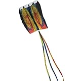 Tie Dye negro Aire Foil Kite 7,5 m