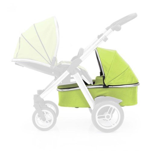 BabyStyle Oyster MAX CARRYCOT (includes Rain Cover) Smooth Black