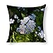Produktbild Dartys Pillow Cover Flowers_small_Grass_Plant_91992_2560x1600Baumwolle und Leinen Pillowcase- Klassische Mode- Streifen-Bunte- 18×18 - Zoll - Kissen