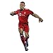Produktbild Wandsticker FC Bayern Comic Spieler Serge Gnabry München Bundesliga Fußball Sport Verein Tricot Illustration selbstklebend Wall-Art -