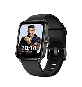 GOQii Smart Vital MAX SpO2 1.69 HD Full Touch, Smart Notification Waterproof Smart Watch for Android Phones, Blood Oxygen, Fitness, Sports & Sleep Tracking with 3 Months Personal Health Coaching