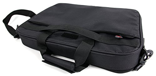 Gepolsterte Laptop-Tasche für Fujitsu LIFEBOOK A512 NG Notebook 15.6 Zoll – wasserabweisendes Nylongewebe – stabil, leicht und haltbar – von DuraGadget - 5