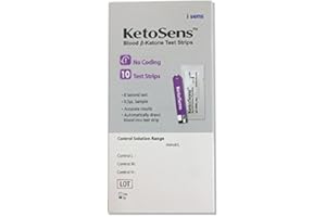 KetoSens 10 Blood Ketone Test Strips
