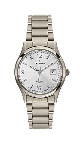 Dugena Damen-Armbanduhr Semper - Titanuhren Analog Quarz Titan 4460332 Dugena Damen-Armbanduhr Semper - Titanuhren Analog Quarz Titan 4460332