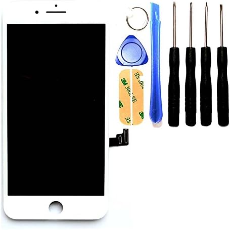 LT0220 for iPhone 7 (4.7 Inch) White LCD Display Touch Screen Digitizer Glass Lens Assembly Replacement With Tool Kits
