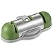 Produktbild Plemo Messerschärfer Mini zweistufiger 2-in-1 Messerschleifer für Grob- und Feinschliff aus Stahllegierung und Keramikstein, mit Saugnapf, Grün